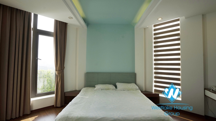 Quality furnished 2 bedroom apartment for rent in Ngoc Thuy near French International School.