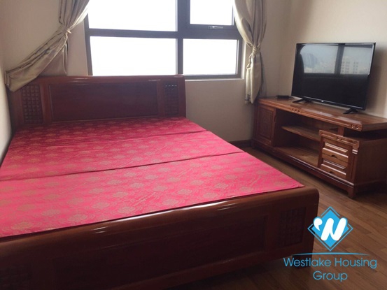 An affordable 3 bedroom apartment for rent on Trung Kinh street, Cau Giay