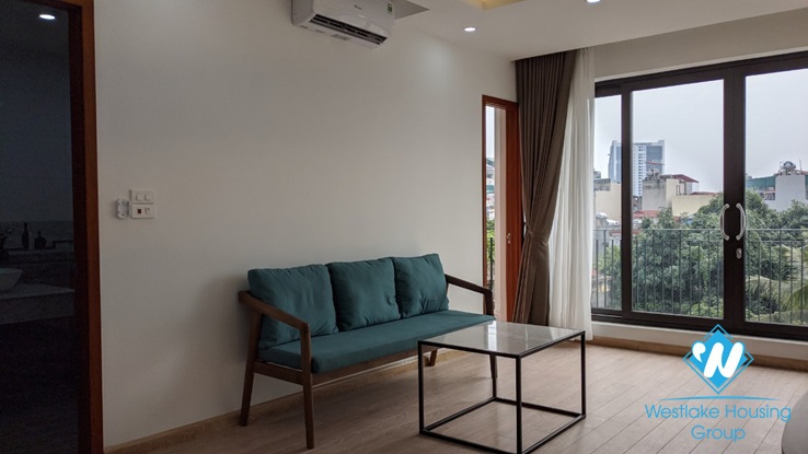 A bright, brand new 1 bedroom apartment for rent on Doi Can street