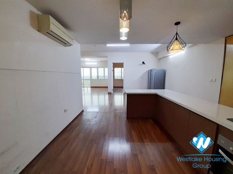Unfurnished, spacious 4 bedroom apartment for rent in E Tower, Ciputra