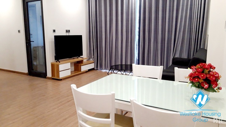 A furnished 2 bedroom apartment for rent in Greenbay Tower, Nam Tu Liem