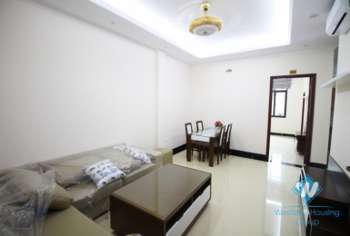 Modern two bedrooms apartment for rent in Tran Phu, Ba Dinh district, Ha Noi