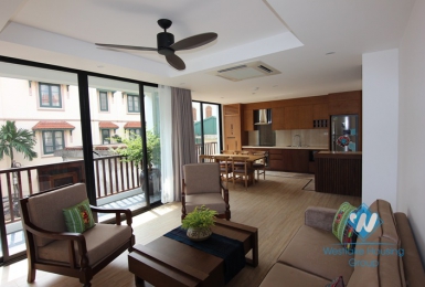 Nice  03 bedrooms apartment for rent in Tay Ho area, Ha Noi