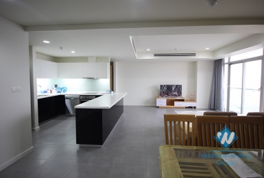 Three bedrooms apartment with great lake view for rent in Watermark, Tay Ho, Hanoi.
