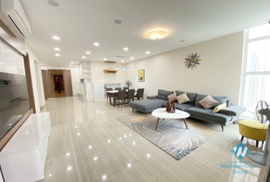 A new, delightful 3 bedroom apartment for rent in Ciputra Compound