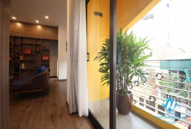 An interesting duplex 1 bedroom apartment for rent on Dang Thai Mai street