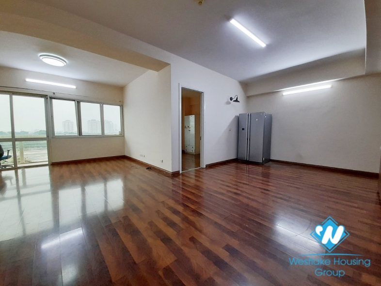 Unfurnished, spacious 4 bedroom apartment for rent in E Tower, Ciputra