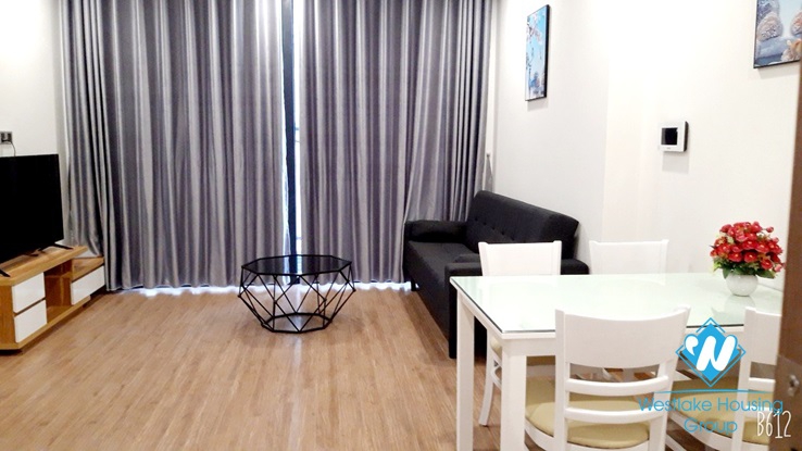 A furnished 2 bedroom apartment for rent in Greenbay Tower, Nam Tu Liem