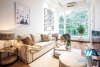 A picturesque 2 bedroom apartment for rent in Truc Bach Island, Ba Dinh