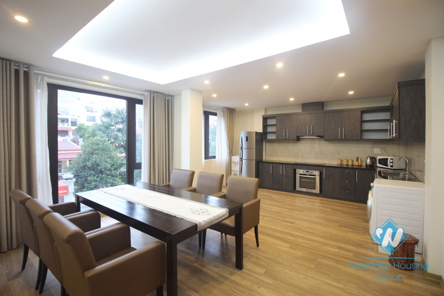 Nice apartment with modern design for rent in Tay Ho area 