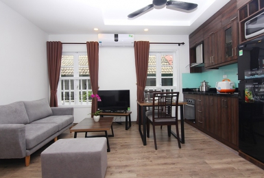 Brand new and modern apartment for rent at No 2 lane 32/18 To Ngoc Van st Room 403