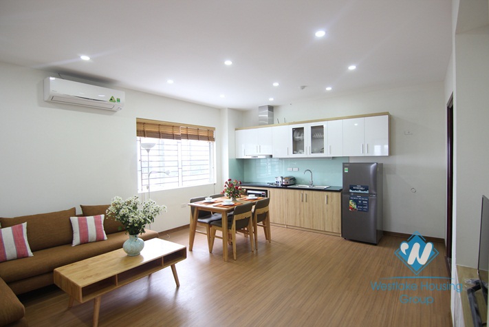 Nice and new one bed apartment for rent on Yen Phu island, Tay Ho