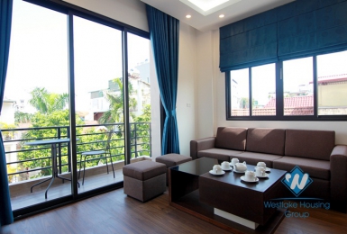 Lovely apartment for rent on To Ngoc Van with beautiful balcony
