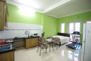 Bright and balcony apartment for rent in Tay Ho district 