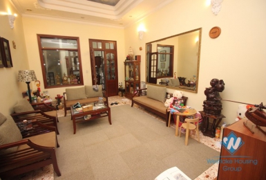 Six bedrooms house for rent in Truc Bach area, Ba Dinh district, Ha Noi