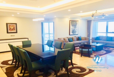 Spacious and furnished apartment  for rent in Ciputra, Tay Ho, Ha Noi