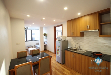 Nicely high floor apartment for rent in Ba Dinh, Hanoi
