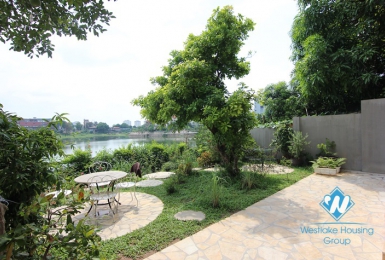 Spacious studio with lakeview balcony for rent in Tay Ho