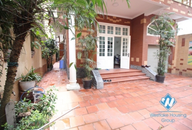 Spacious house with garden on To Ngoc Van, Tay Ho, Hanoi