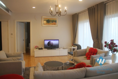 Three bedrooms apartment for rent in Golden Westlake, Ba Dinh district, Ha Noi