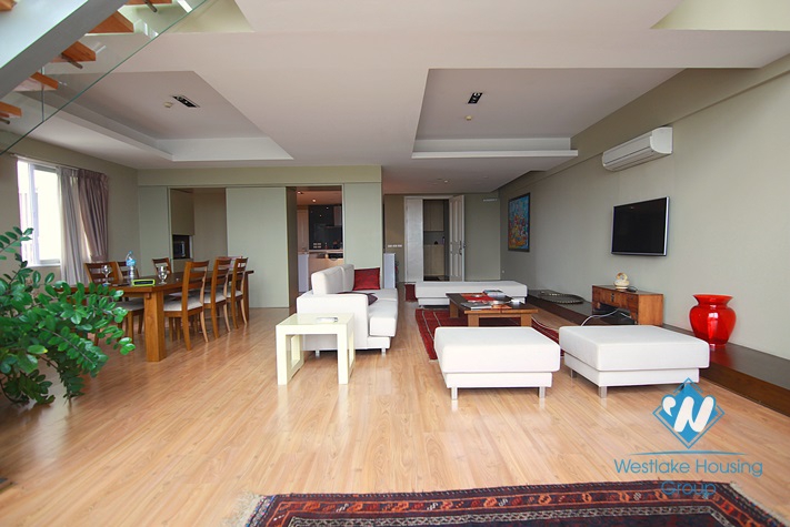 Duplex apartment for rent in Ciputra Tower, Tay Ho district 