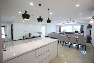 04 bedrooms apartment in L building for rent, Ciputra, Tay Ho
