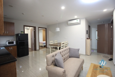 Furnished two bedrooms apartment for rent in Ciputra compound, Tay Ho district, Ha Noi