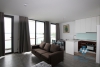 Lake view two bedrooms apartment for rent in Quang Khanh st, Tay Ho