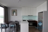 Lake view two bedrooms apartment for rent in Quang Khanh st, Tay Ho