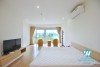 A brand new 1 bedroom apartment with lake view for rent in Quang An, Tay Ho