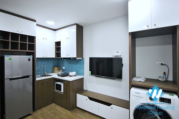 An affordable rental 1 bedroom apartment for rent on To Ngoc Van street, Tay Ho
