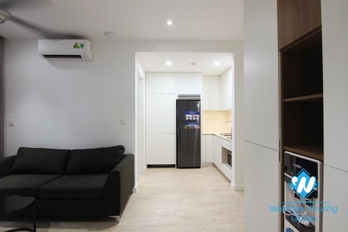 A good quality 1 bedroom apartment with balcony for rent in To Ngoc Van st, Tay Ho