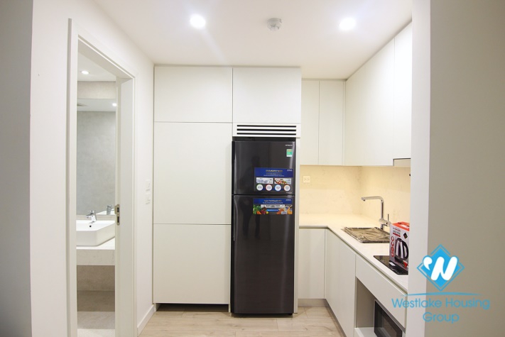 A good quality 1 bedroom apartment with balcony for rent in To Ngoc Van st, Tay Ho