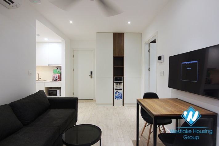 A good quality 1 bedroom apartment with balcony for rent in To Ngoc Van st, Tay Ho