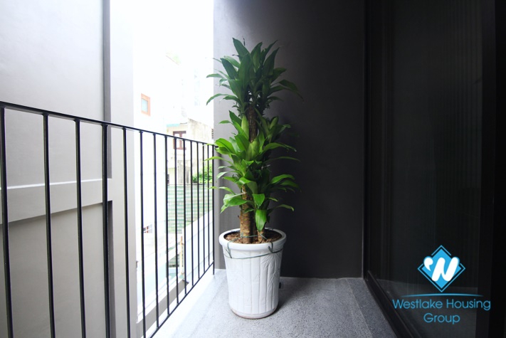 A good quality 1 bedroom apartment with balcony for rent in To Ngoc Van st, Tay Ho