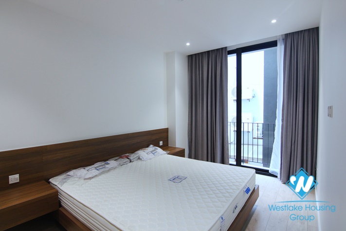 A good quality 1 bedroom apartment with balcony for rent in To Ngoc Van st, Tay Ho