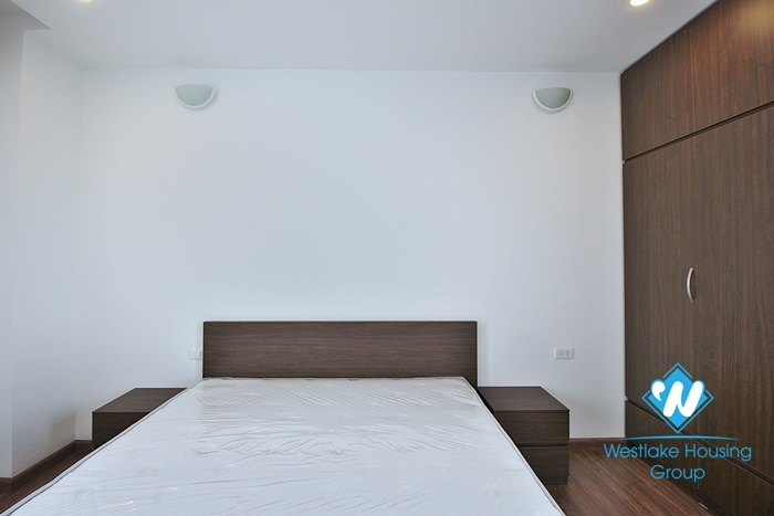 Lake view one bedroom apartment with huge balcony for rent in Dang Thai Mai, Tay Ho