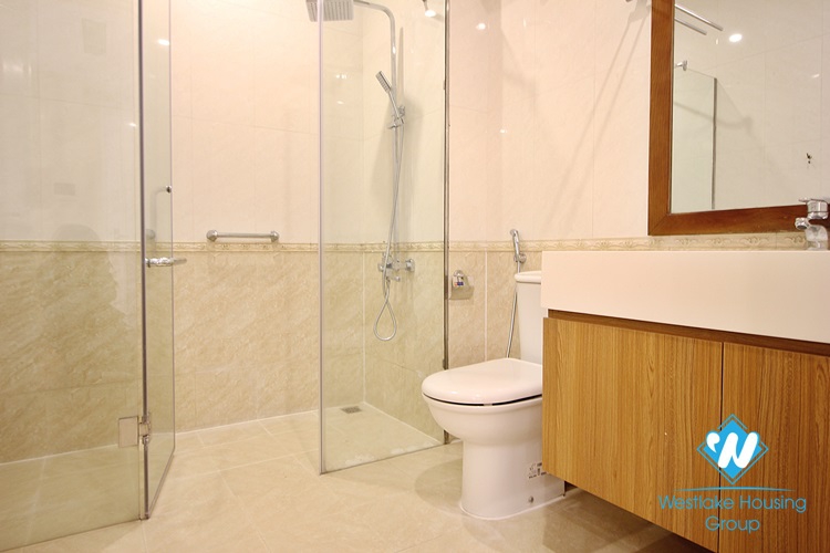 An ambassador villa with garden for rent in Ho Tay Villa Compound