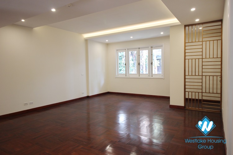An ambassador villa with garden for rent in Ho Tay Villa Compound