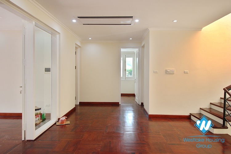 An ambassador villa with garden for rent in Ho Tay Villa Compound