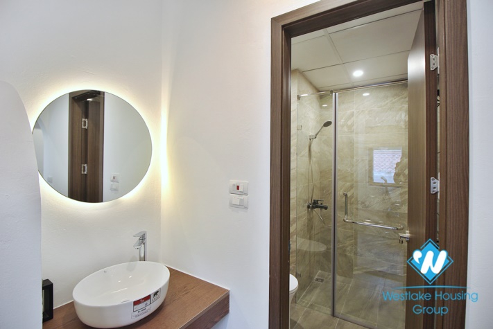 A unique 1 bedroom  duplex apartment with high quality furniture for rent in Tay Ho