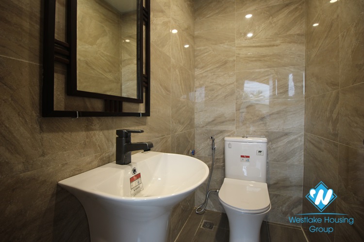 An interesting duplex 1 bedroom apartment for rent on Dang Thai Mai street
