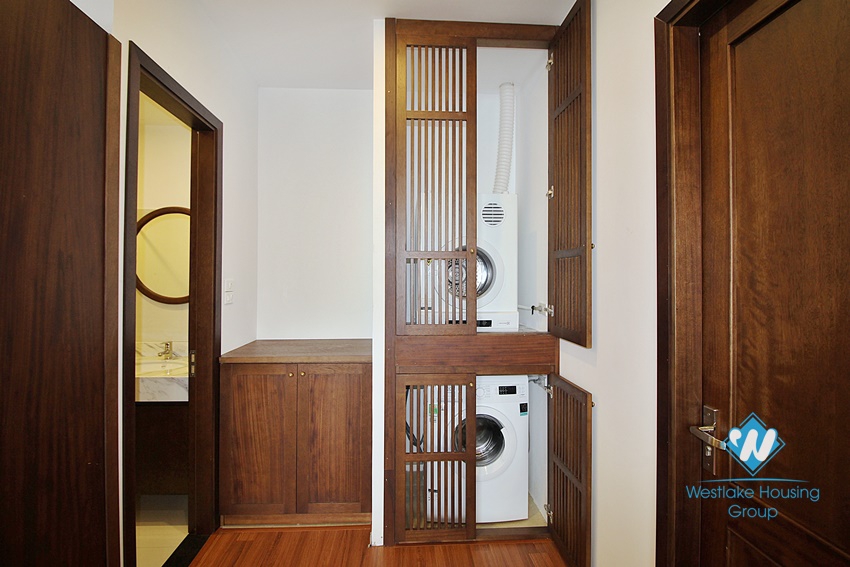 Top floor serviced apartment for rent in Quang Khanh st, Tay Ho