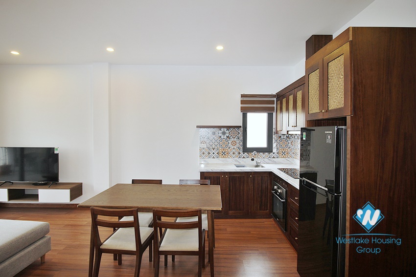 Top floor serviced apartment for rent in Quang Khanh st, Tay Ho