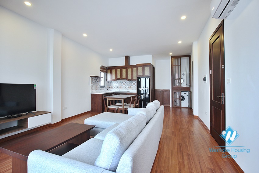 Top floor serviced apartment for rent in Quang Khanh st, Tay Ho