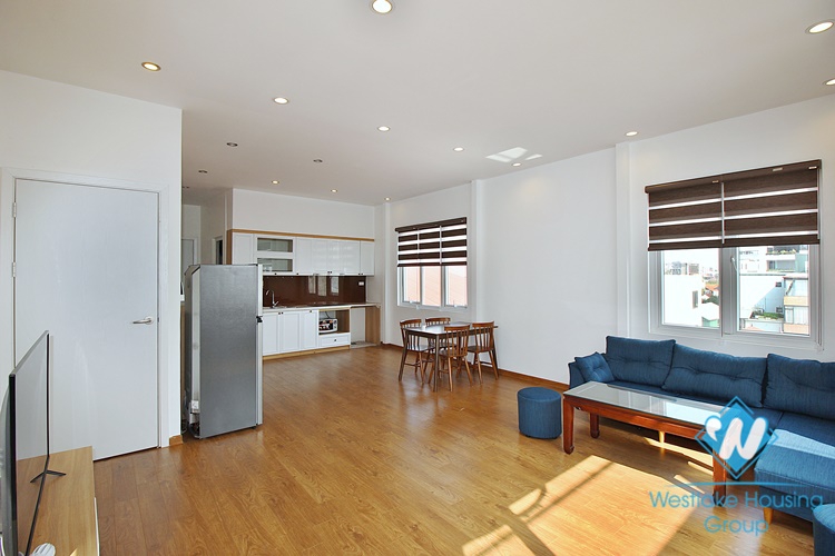 Spacious one bedroom apartment for rent in Tu Hoa street, Tay Ho