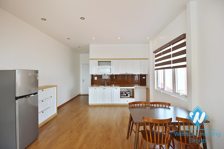 Spacious one bedroom apartment for rent in Tu Hoa street, Tay Ho