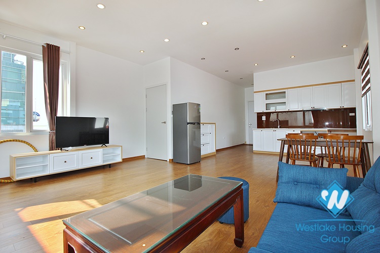 Spacious one bedroom apartment for rent in Tu Hoa street, Tay Ho