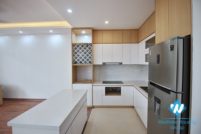 A brand new 2 bedroom apartment for rent in Au co, Tay ho, Hanoi