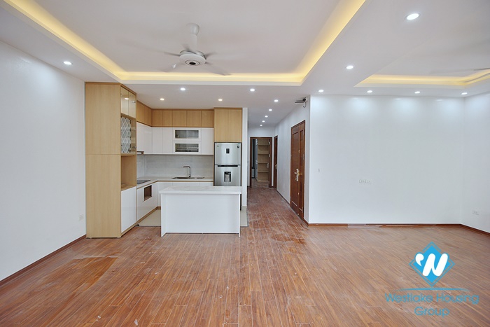 A brand new 2 bedroom apartment for rent in Au co, Tay ho, Hanoi